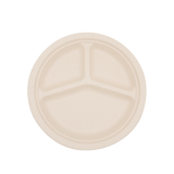 10" Round 3-Compartment Plate